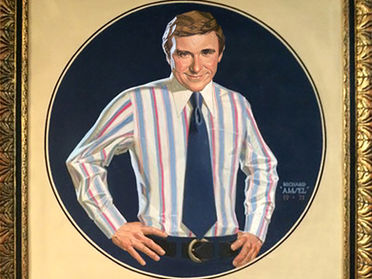 Another Amsel rediscovery: Merv Griffin portrait