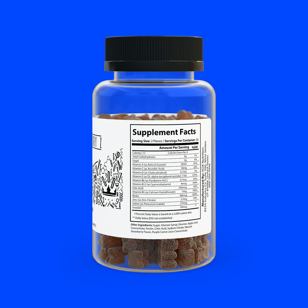 Miniatura: TLZ Multivitamin Gummies for Adults (60 Gummies)