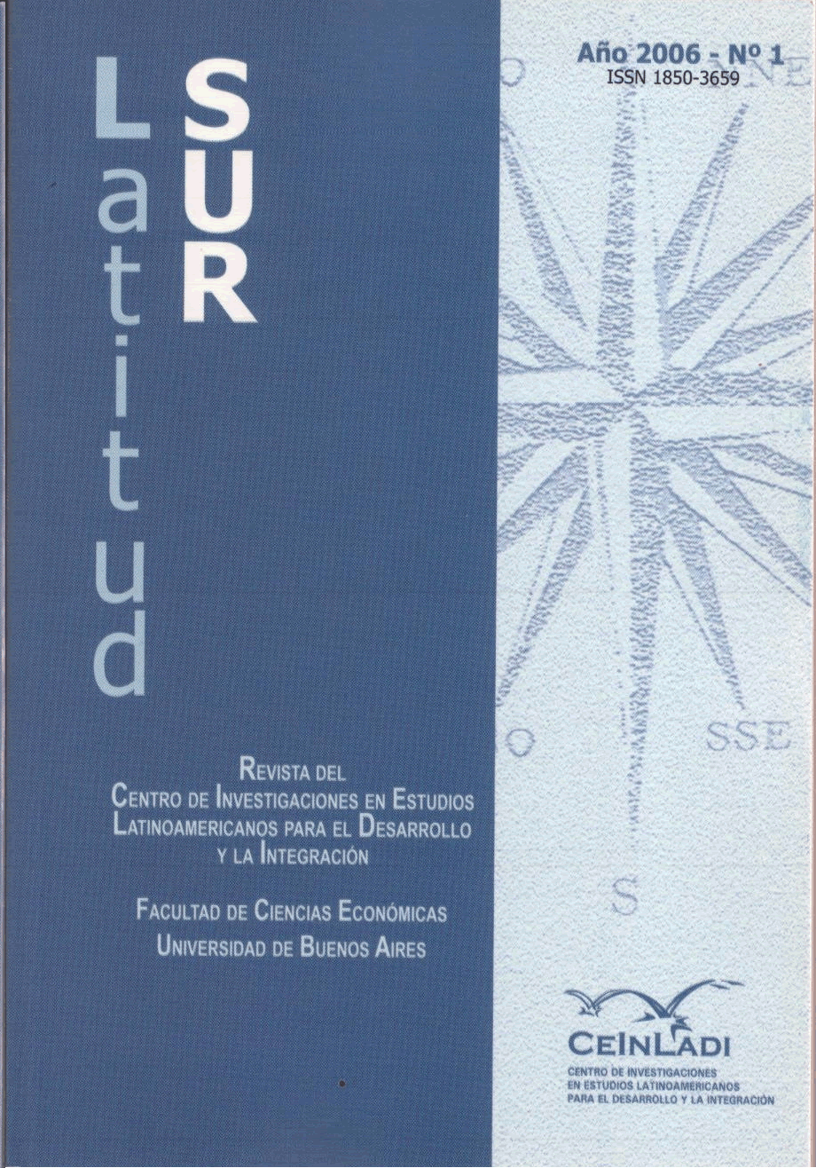 Latitud Sur N° 1