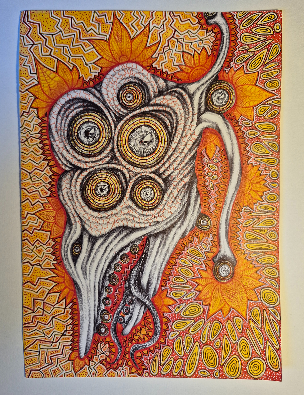 Thumbnail: FLOWERS RAY DELIGHT (original artwork)