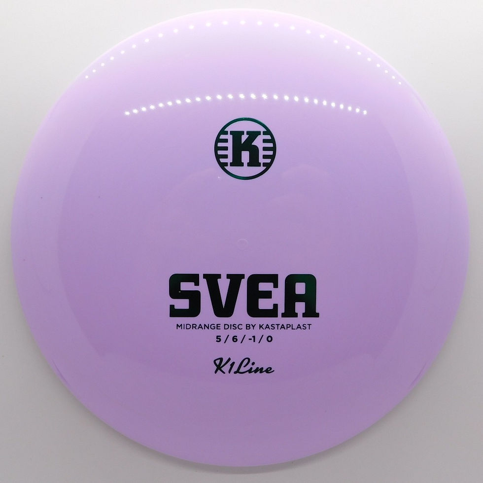 KASTAPLAST K1 LINE SVEA versatile midrange beaded, neutral-flying disc that will hold any line it is put on