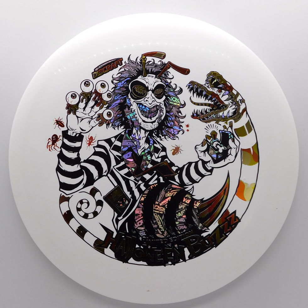 Thumbnail: DISCRAFT 2024 LE HALLOWEEN GLO BUZZZ-TRIPLE HOT STAMP