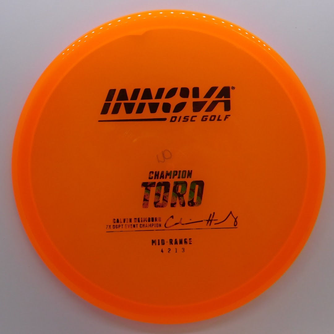 Innova Champion Toro is a flat, overstable, beadless mid-range that can handle some heavy torque