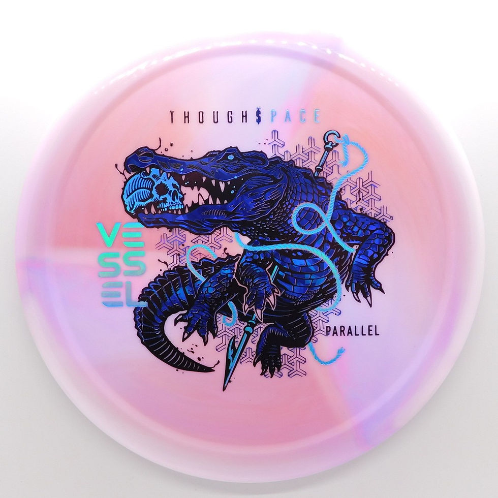 Thumbnail: THOUGHT SPACE ATHLETICS PARALLEL VESSEL overstable reliable fade and comfortable grip, it delivers the control  approach disc