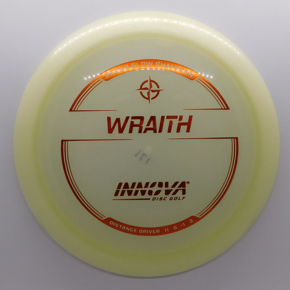 Thumbnail: INNOVA PROTO GLOW CHAMPION WRAITH delivers dependable distance with a touch of turn—just the way you like it. SUPER GLOW