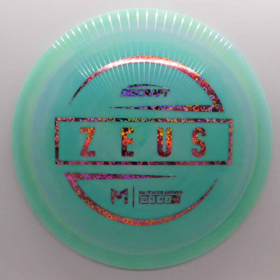 Thumbnail: Discraft Paul McBeth ESP Zeus  go to driver for power throwers looking for max distance and consistency