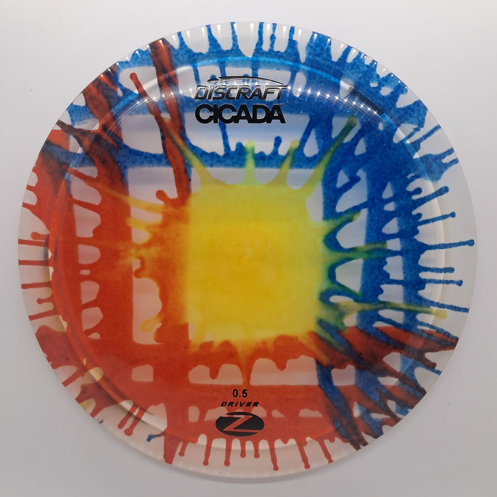 DISCRAFT Z LINE FLY DYE CICADA Disc Golf Disc Northern Indiana Mishawaka