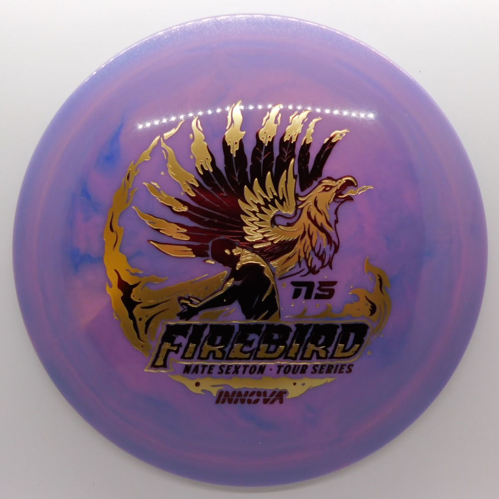 INNNOVA PROTO GLOW CHAMPION FIREBIRD NATE SEXTON TOUR SERIES Disc Golf Disc  Northern Indiana Mishawaka
