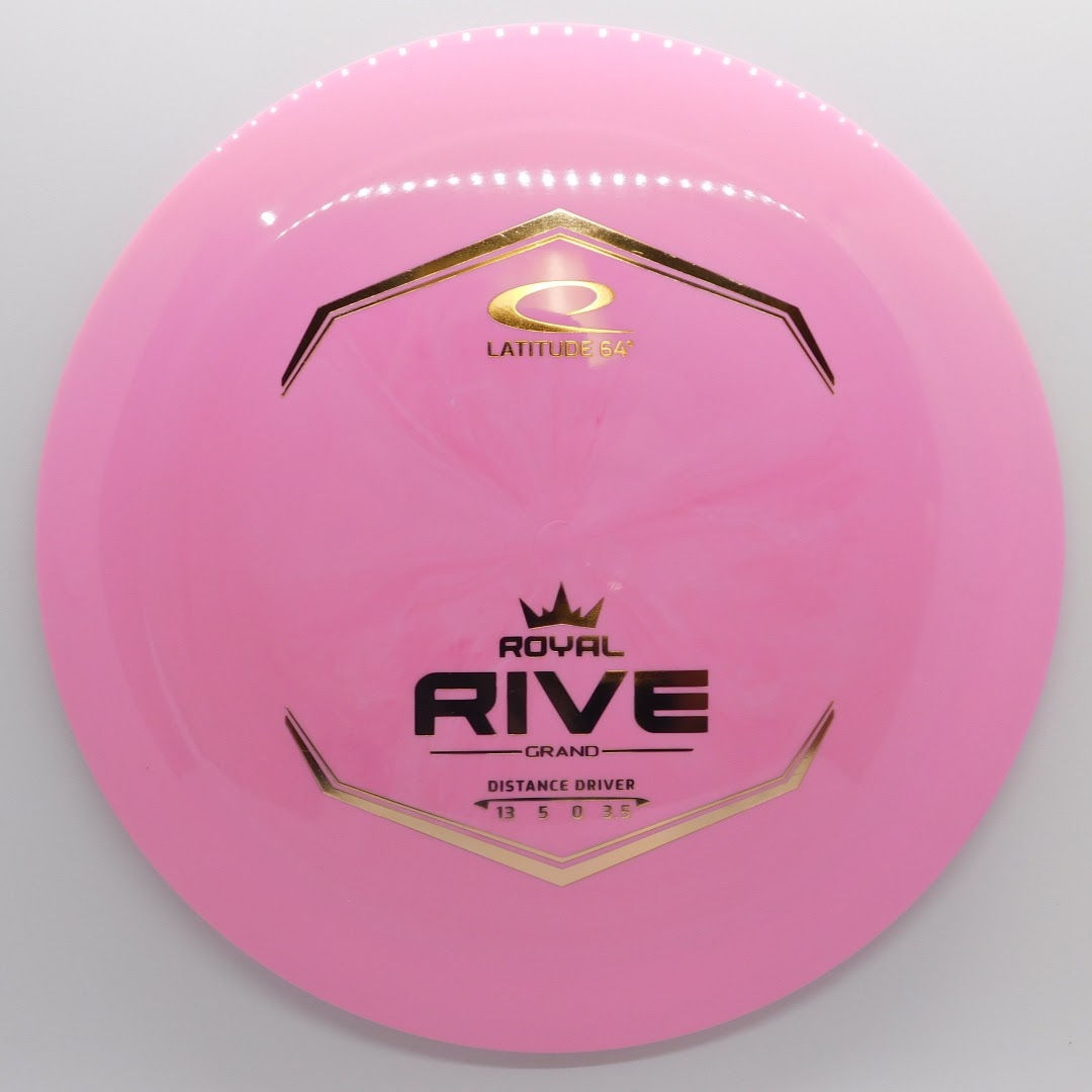 Rive is a great distance driver for high performance disc golfers. combination of superior speed, impressive glide and fade