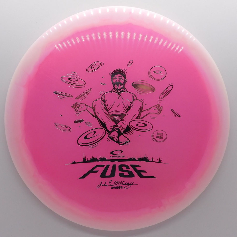 Thumbnail: LATITUDE 64 OPTO ORBIT FUSE JOHNE MCCRAY understable/stable flight path and can hold curves and lines with very minimal fade