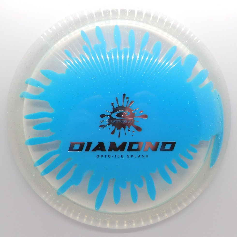 Thumbnail: LATITUDE 64 OPTO ICE SPLASH DIAMOND BEST disc golf driver for beginners right speed, turn, and glide to maximize distance