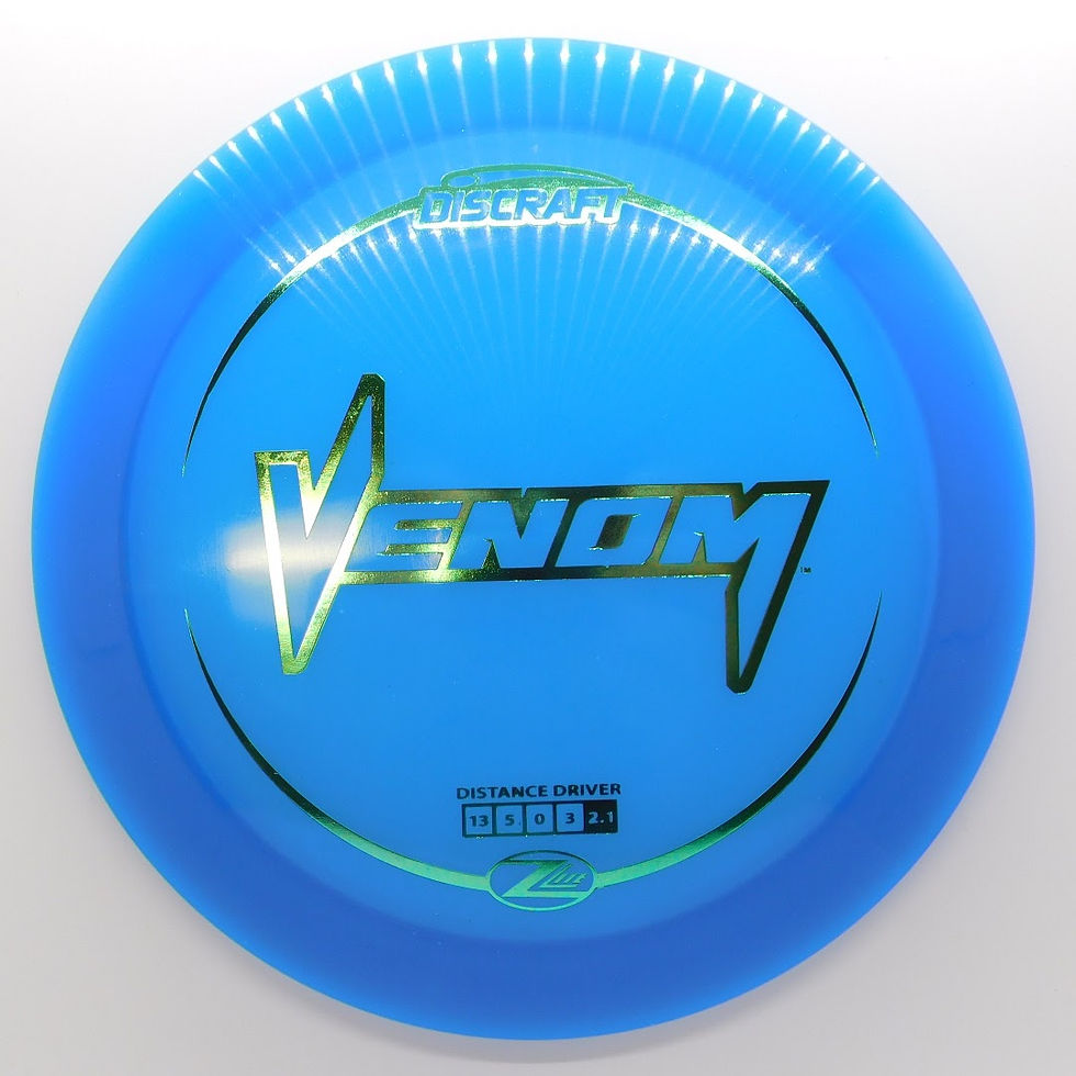 DISCRAFT Z LITE VENOM very overstable disc that is great for throwing into the wind