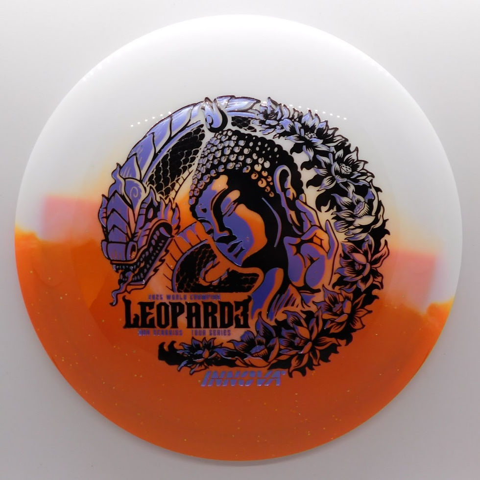 INNOVA DUO LEOPARD3 OHN SCOGGINS Disc Golf Disc  Northern Indiana Mishawaka