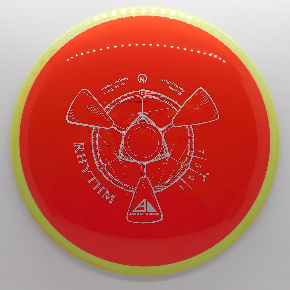 AXIOM NEUTRON RHYTHM understable driver by Axiom. It's designed to be either a great first driver or a line shaping