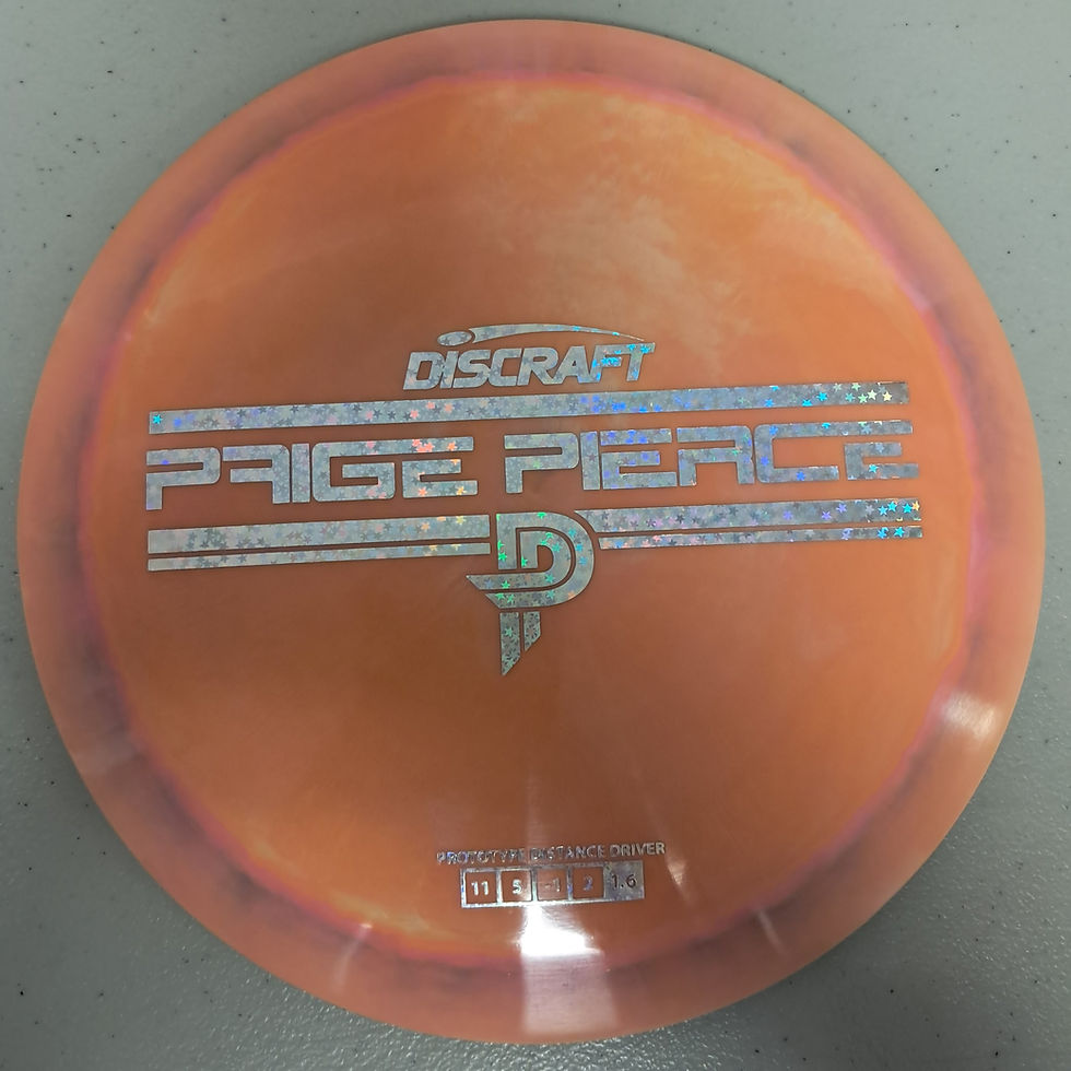 Thumbnail: DISCRAFT PAIGE PIERCE ESP DRIVE-PROTOTYPE perfect balance of precision and glide perfect combination of control and distance