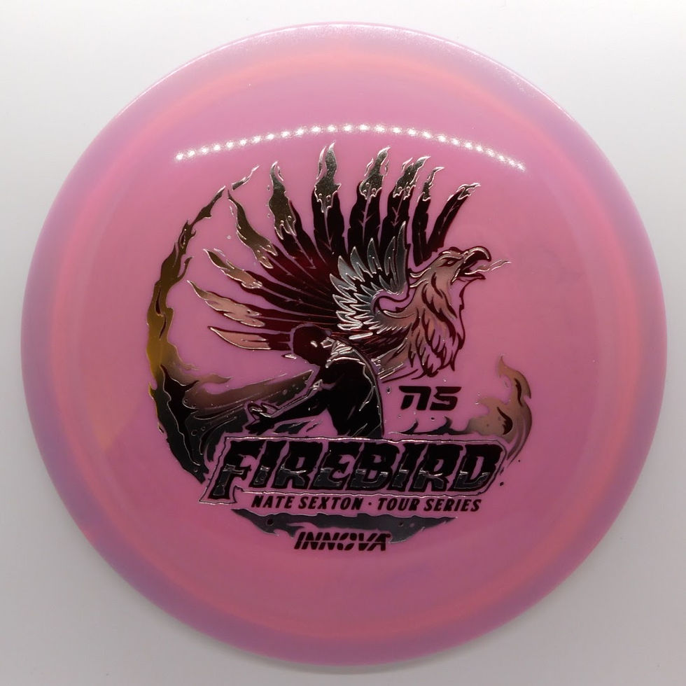 INNNOVA PROTO GLOW CHAMPION FIREBIRD NATE SEXTON TOUR SERIES Disc Golf Disc  Northern Indiana Mishawaka
