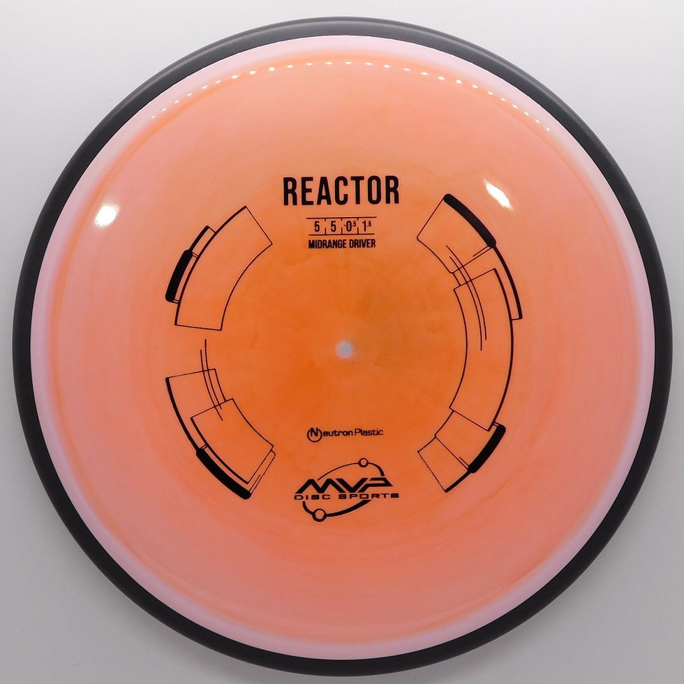 Thumbnail: MVP Neutron Reactor Midrange disc golf workhorse midrange, designed to follow any line and fill any slot in the bag