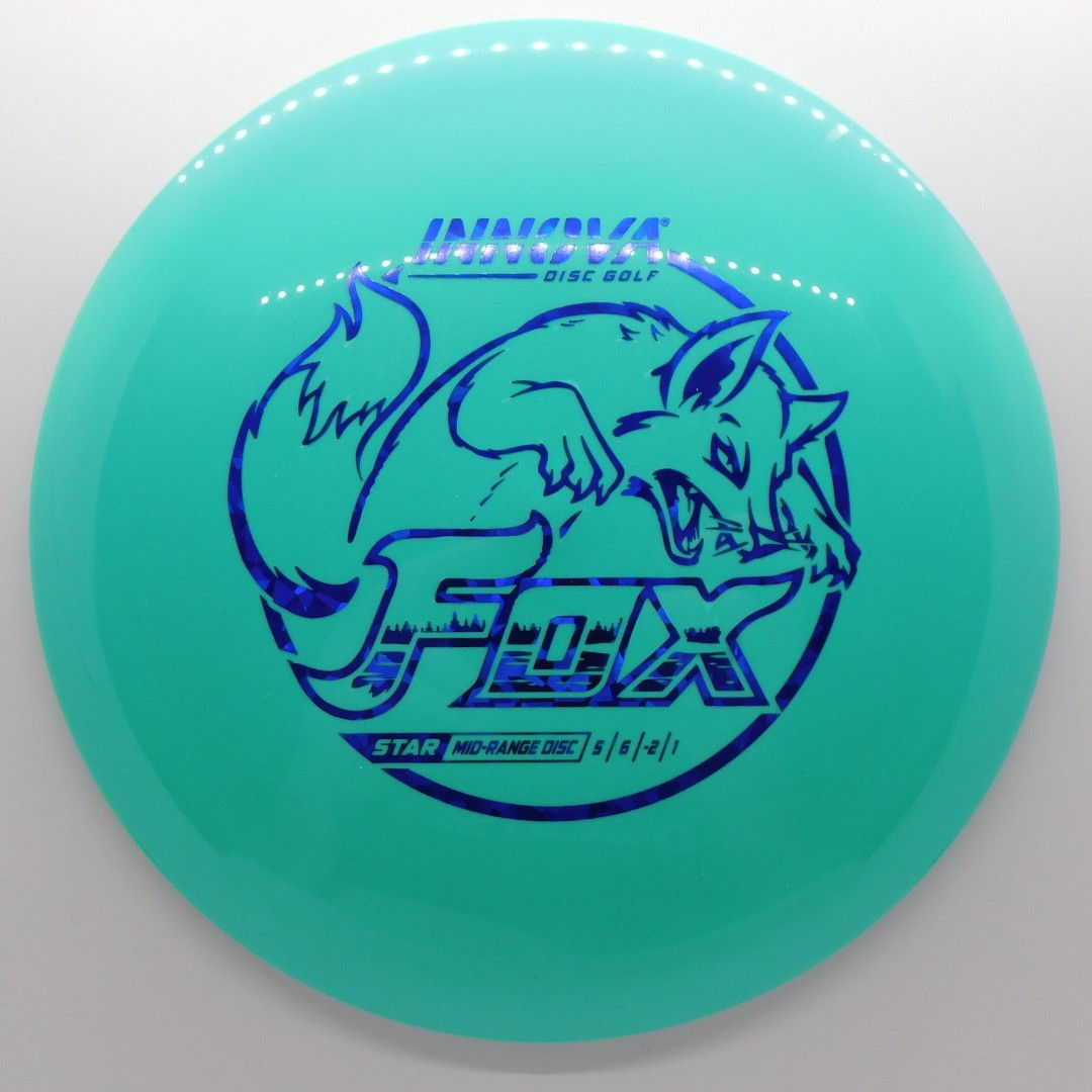 INNOVA STAR FOX neutral-to-understable flight, this fast, glidey midrange offers early turn, smooth hyzer flips