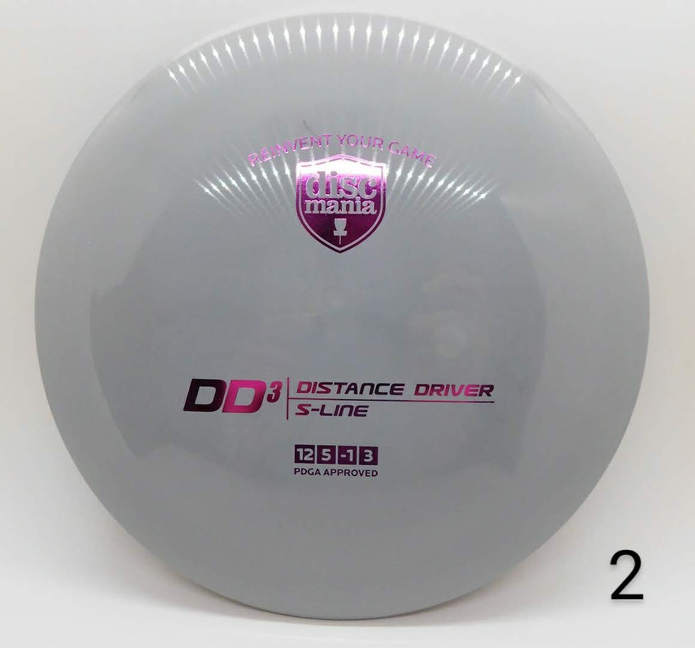 DISCMANIA S-LINE DD3 stable to overstable distance driver that offers a ton of glide for players to get distance