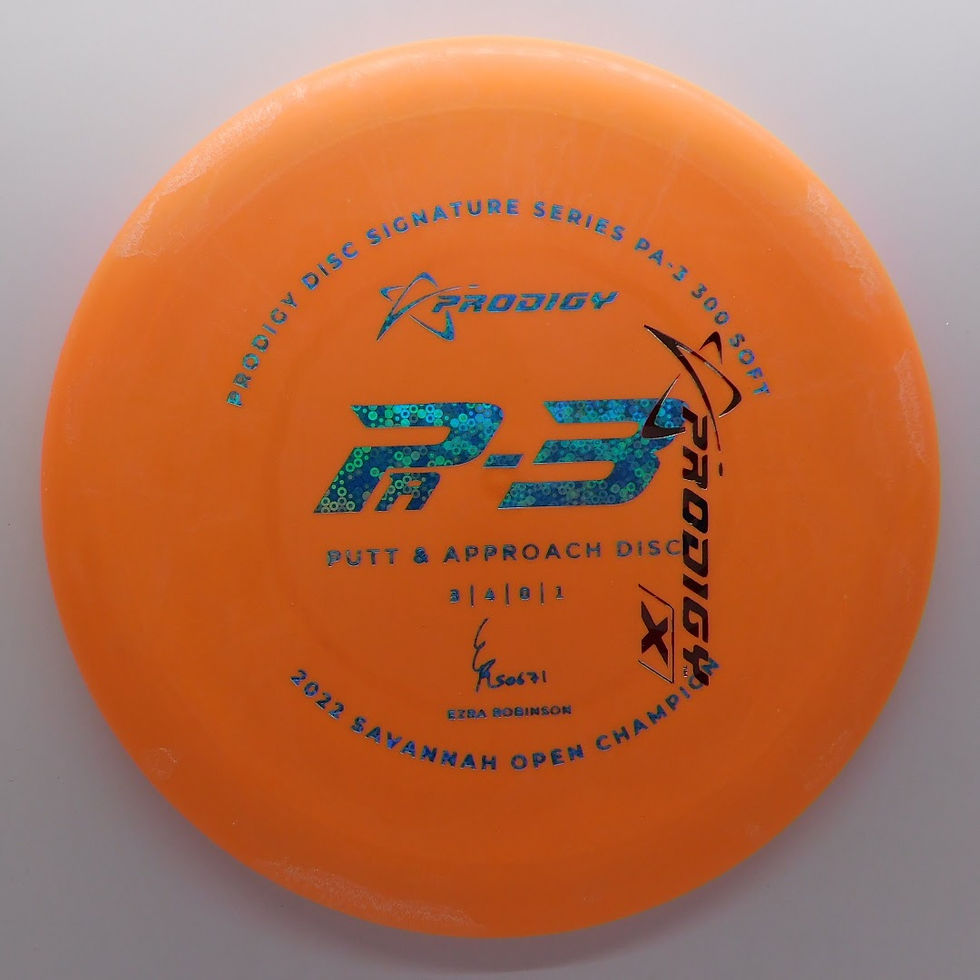 Thumbnail: PRODIGY 300 SOFT PA-3 X-OUT “the straightest flying” prodigy putter. The PA3 is a beaded putter