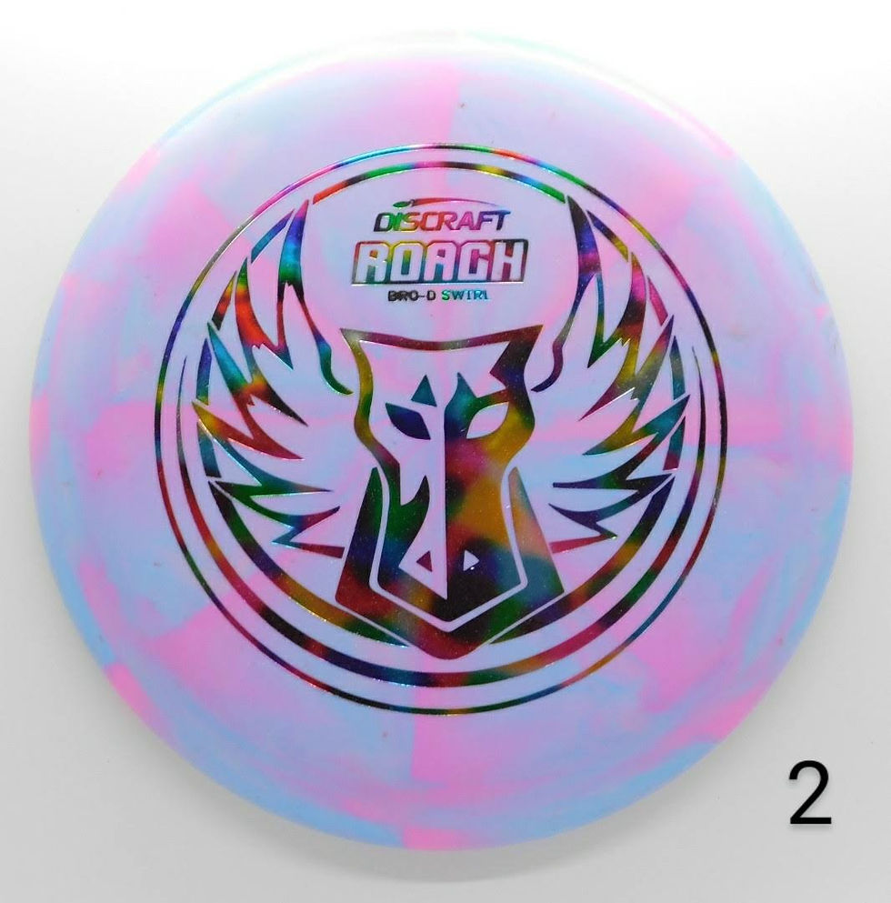 DISCRAFT BRO-D SWIRL ROACH Brodie Smith DISC GOLF PUTTER