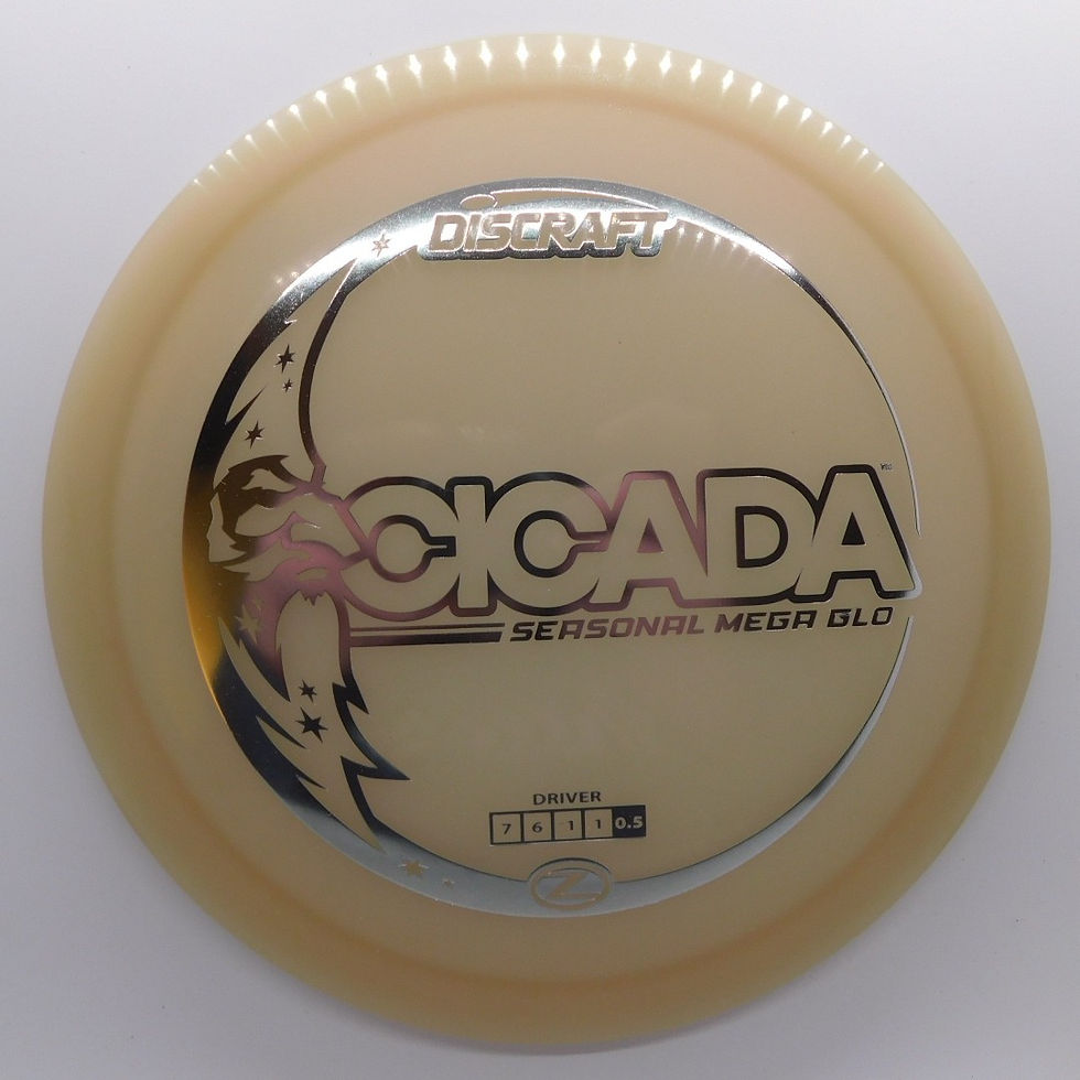 Thumbnail: DISCRAFT MEGA GLO CICADA hyzer-flip machine. Beginners and intermediate players will love that with a smooth, controlled shot
