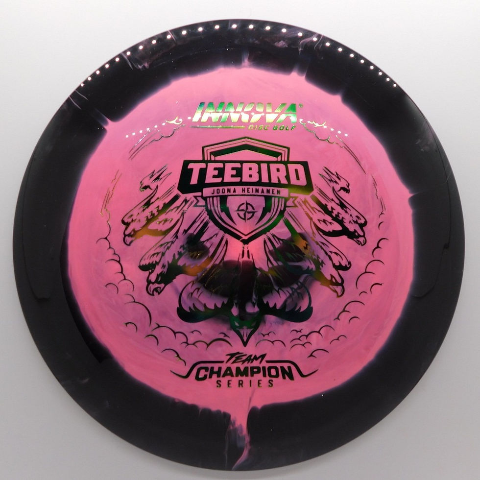INNOVA HALO STAR TEEBIRD classic disc by Innova. It is a popular fairway driver for many disc golfers