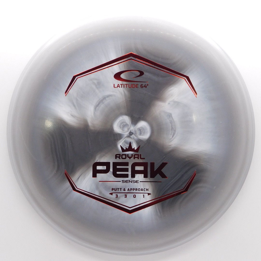 LATITUDE 64 ROYAL SENSE PEAK low-profile, beaded putter designed for consistency and precision. Inspired by the popular Pure