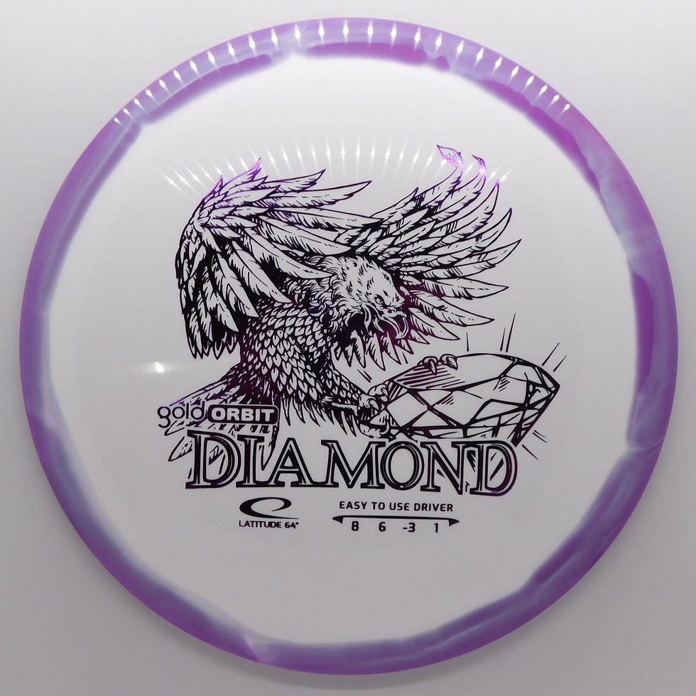 Thumbnail: LATITUDE 64 GOLD ORBIT DIAMOND BEST disc golf driver for beginners. This disc has just the right speed, turn, and glide