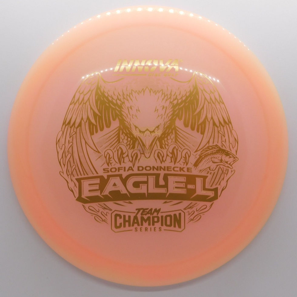 Thumbnail: INNOVA TEAM SERIES PROTO GLOW CHAMPION EAGLE-L excellent choice for controlled, straight flights with a smooth finish
