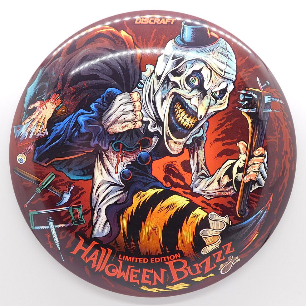 DISCRAFT 2025 SUPERCOLOR HALLOWEEN BUZZZ versatile disc delivers the perfect balance of control and distance