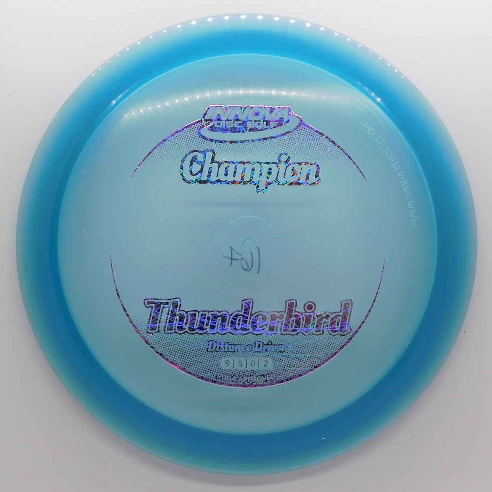 Thumbnail: Innova Thunderbird is said to be predictable in the wind, but not so overstable that it's hard to keep straight