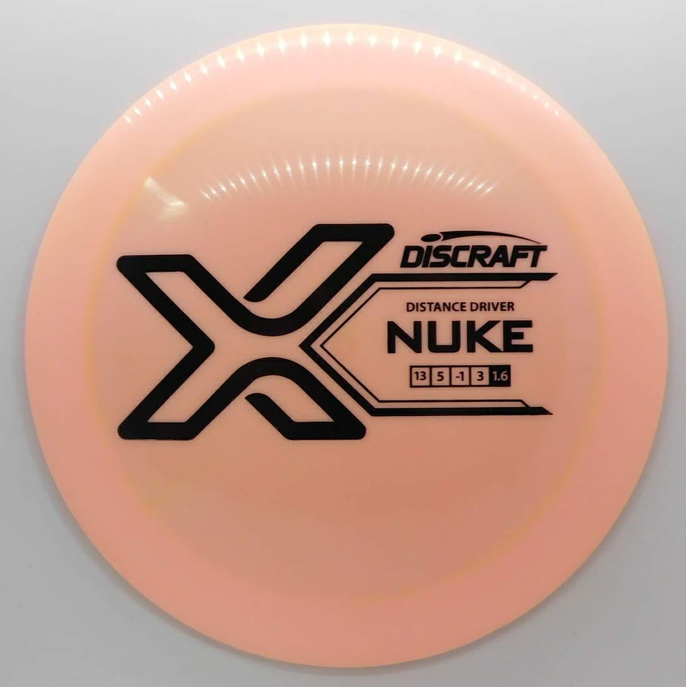 DISCRAFT X LINE NUKE distance driver disc golf