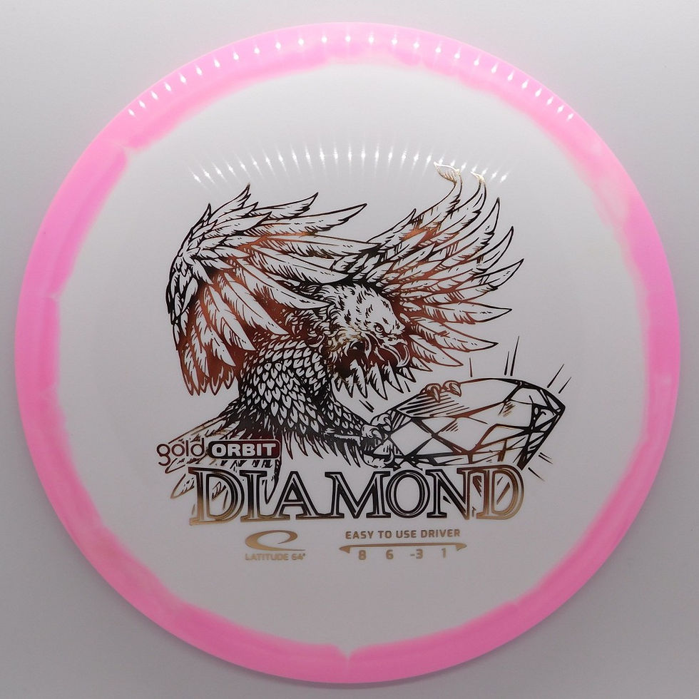 Thumbnail: LATITUDE 64 GOLD ORBIT DIAMOND BEST disc golf driver for beginners. This disc has just the right speed, turn, and glide