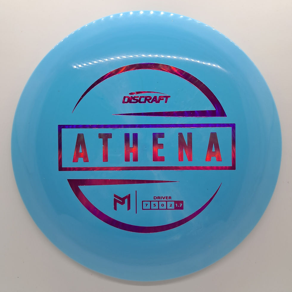 Thumbnail: DISCRAFT PAUL MCBETH ESP ATHENA all purpose fairway driver with a light end-fade