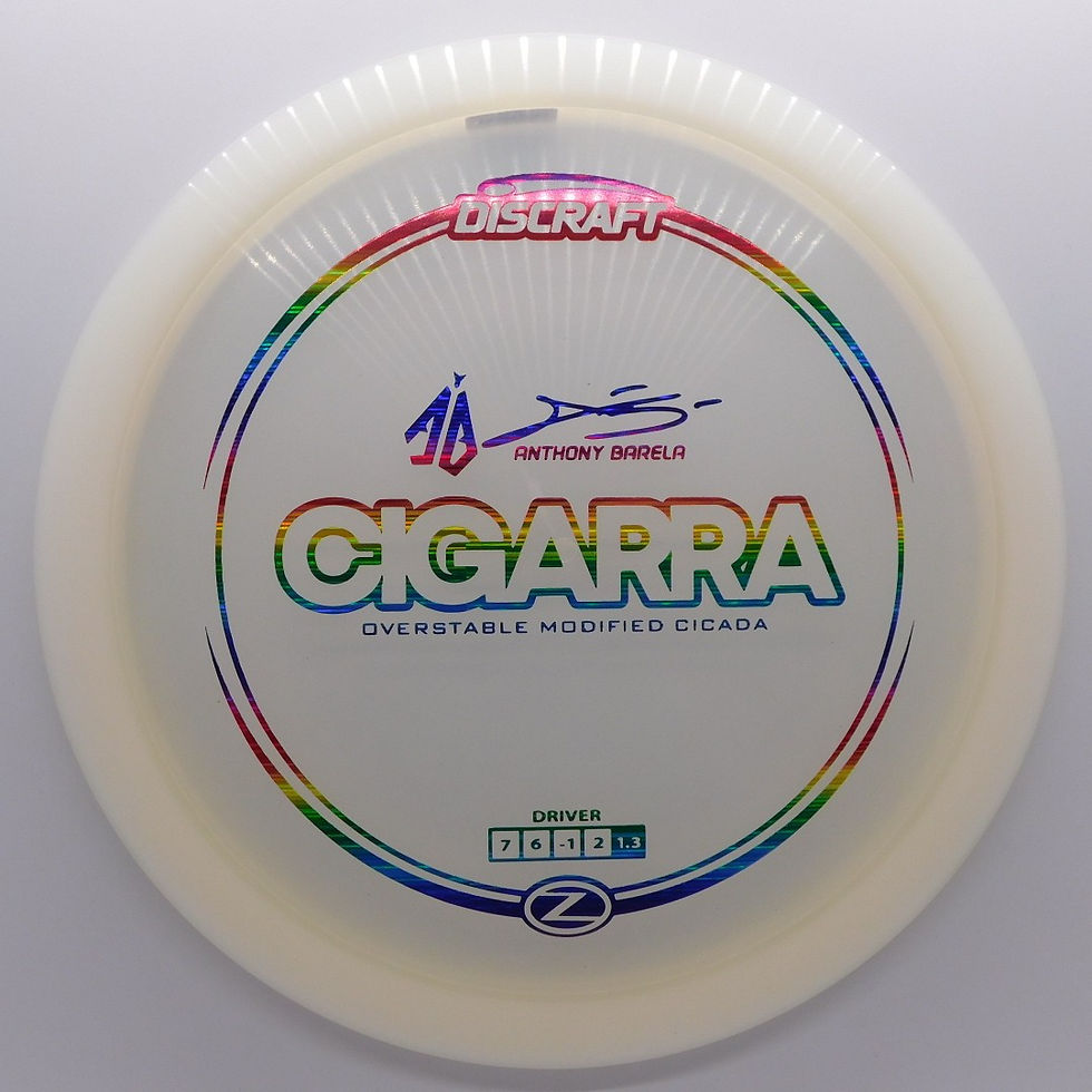 Thumbnail: DISCRAFT ANTHONY BARELA Z CIGARRA modified, overstable evolution of the beloved Cicada