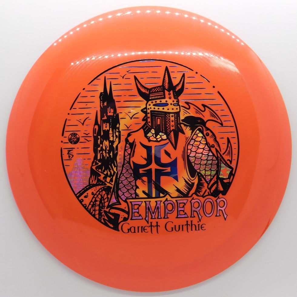 Thumbnail: Infinite Disc Emperor distance driver, boasting a moderate overstable nature, stands unrivaled among its counterparts