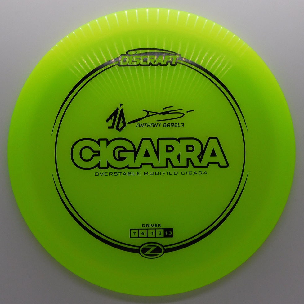 Thumbnail: DISCRAFT ANTHONY BARELA Z CIGARRA modified, overstable evolution of the beloved Cicada