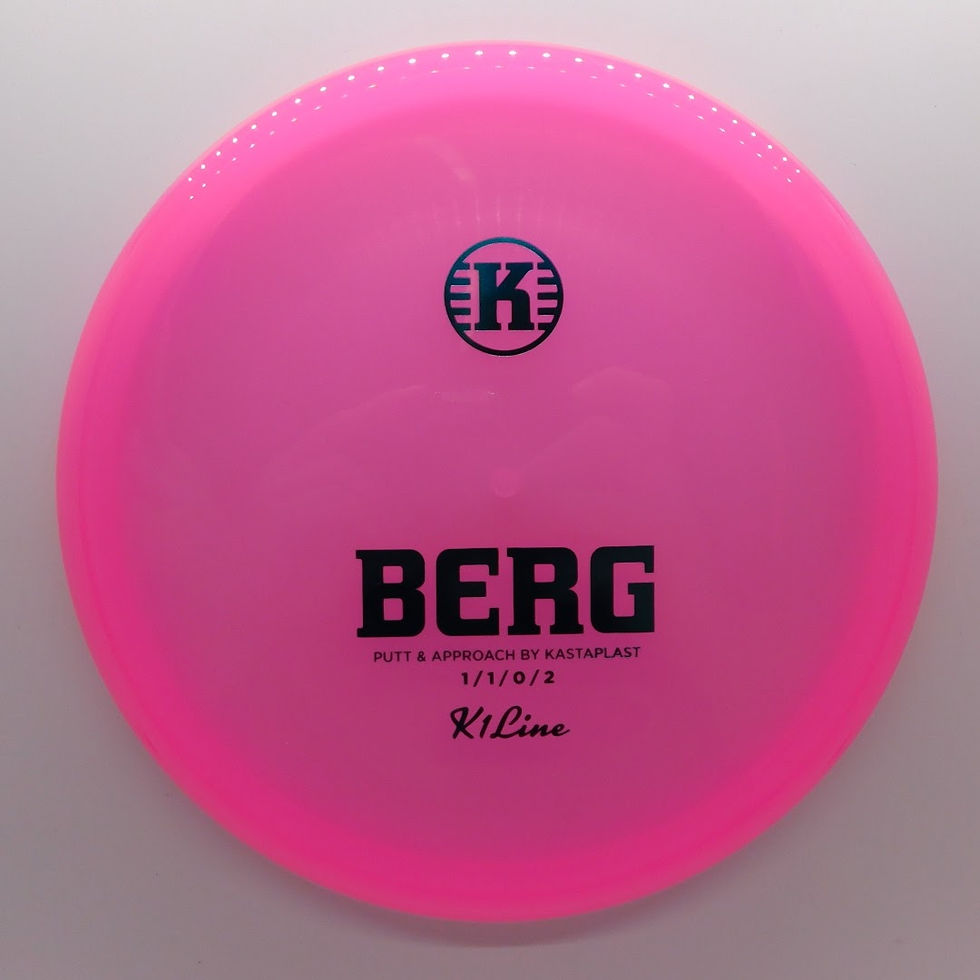 Thumbnail: KASTAPLAST K1 LINE BERG low glide putter that flies true every time, and will not outdrive the basket