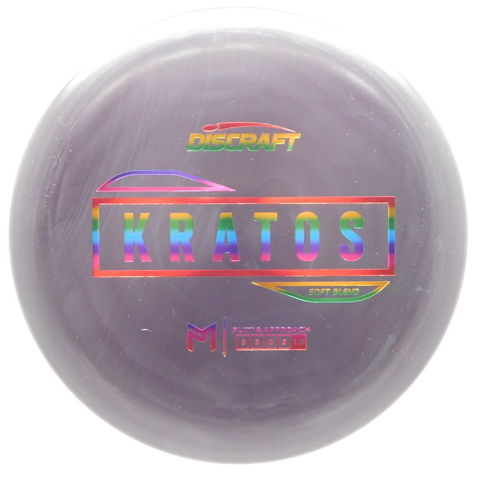 Thumbnail: DISCRAFT PAUL MCBETH PUTTER LINE SOFT KRATOS overstable putt and approach disc designed for optimal performance