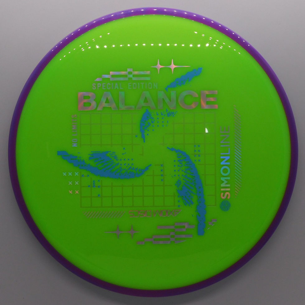 Thumbnail: AXIOM NEUTRON BALANCE-SIMON LIZOTTE SPECIAL EDITION overstable enough for torque resistance, wind fighting, and reliable