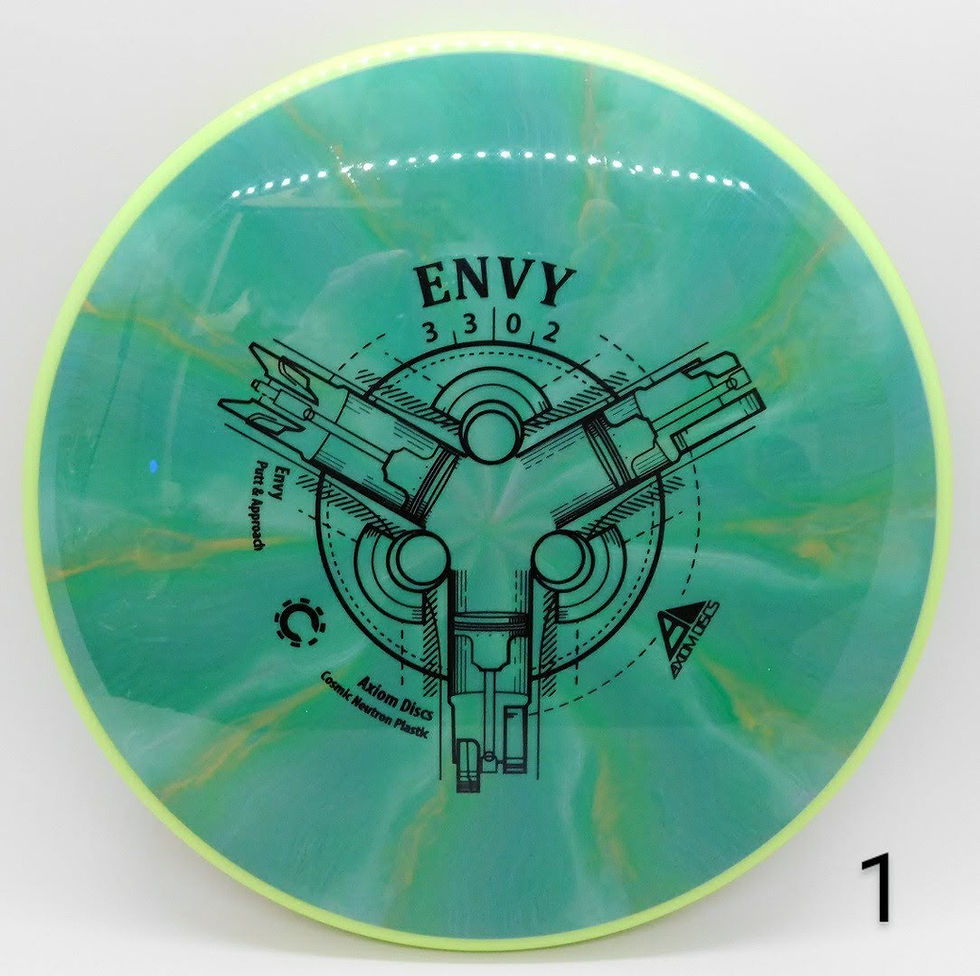 Thumbnail: MVP Cosmic Neutron Envy disc golf putter and approach
