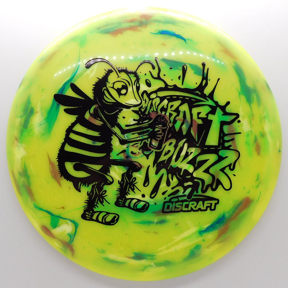 DISCRAFT JAWBREAKER LITE BUZZZ Easier to throw for slower arms, it maintains the Buzzz’s consistent straight flight