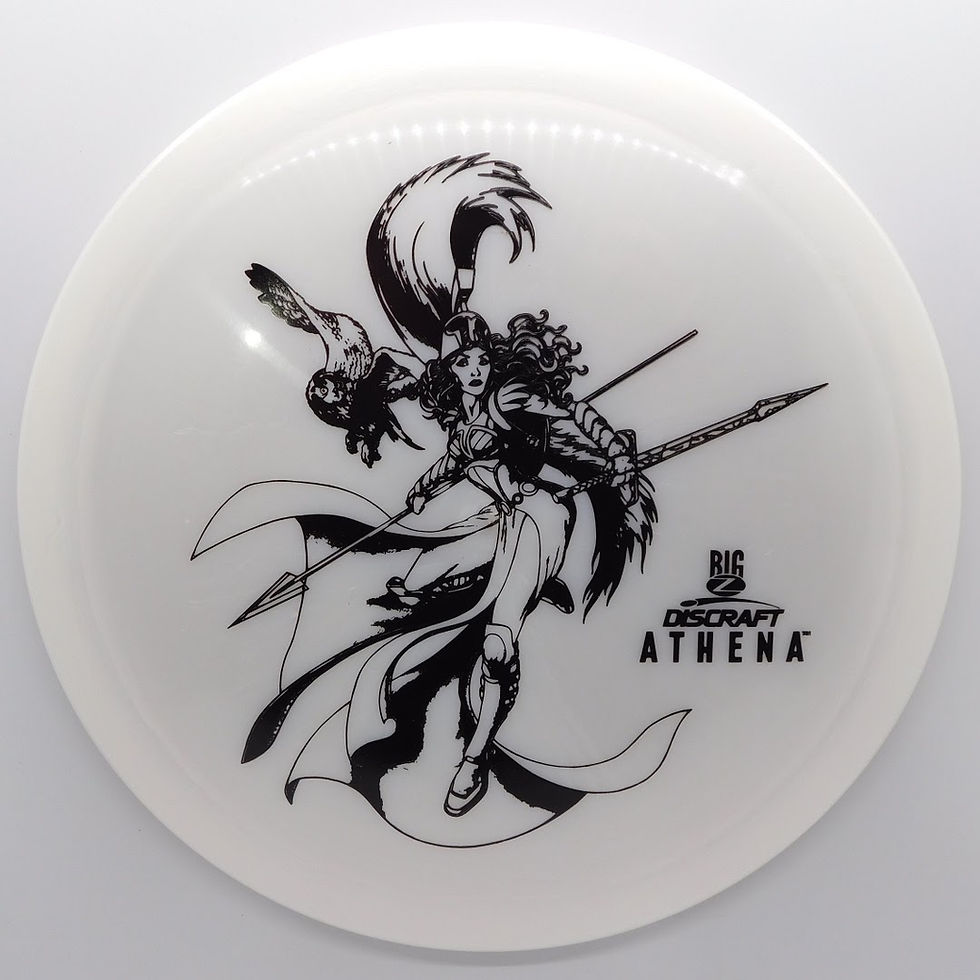 Thumbnail: DISCRAFT PAUL MCBETH BIG Z ATHENA all purpose fairway driver with a light end-fade DISC GOLF