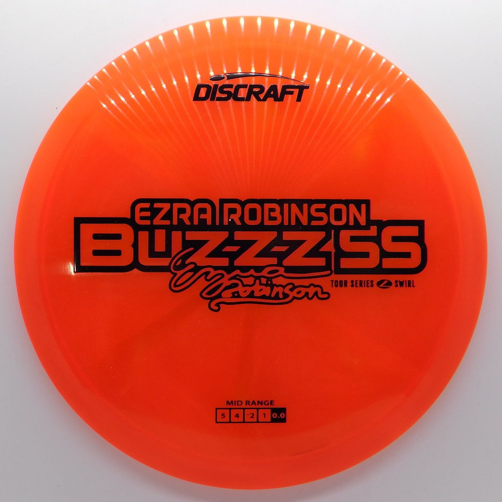 Thumbnail: DISCRAFT EZRA ROBINSON Z SWIRL BUZZZ SS-2025 TOUR SERIES straight flying midrange that is perfect for shaping the woods