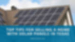 Tips for Selling a Home with Solar Panels in Texas