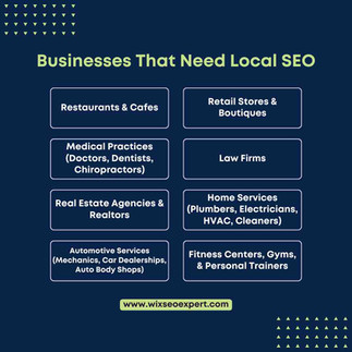 Businesses That Need Local SEO