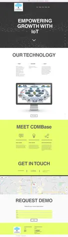 Before | IT Company Wix Redesign