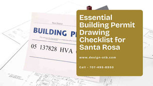 Building Permit Drawing Checklist for Santa Rosa