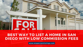 Best way to list a home in San Diego with low commission fees
